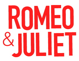 romeoandjuliet logo - red